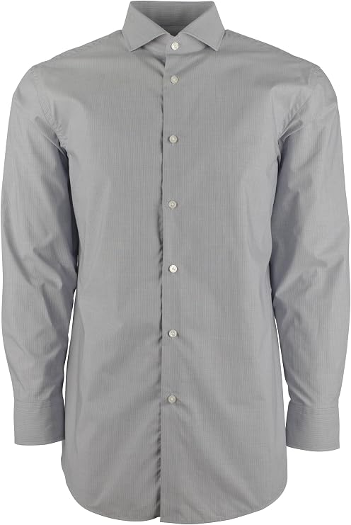 Hugo Boss Men's Mark Sharp Fit Long Sleeve Shirt-N-17- (32/33) Navy