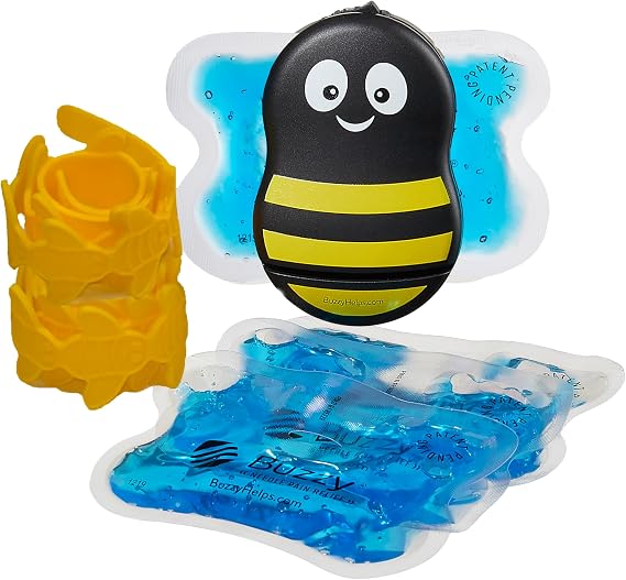 Buzzy Healthcare XL Kit FDA510k Cleared Vibrating Ice Pack for Clinician Use Trusted by Hospitals Worldwide Proven in 100 Clinical Studies