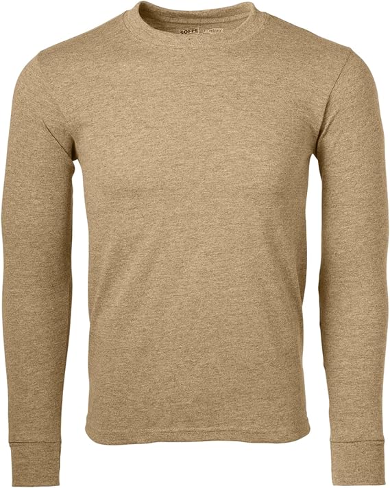 Soffe mens DriRelease Odor Control Long Sleeve T-Shirt