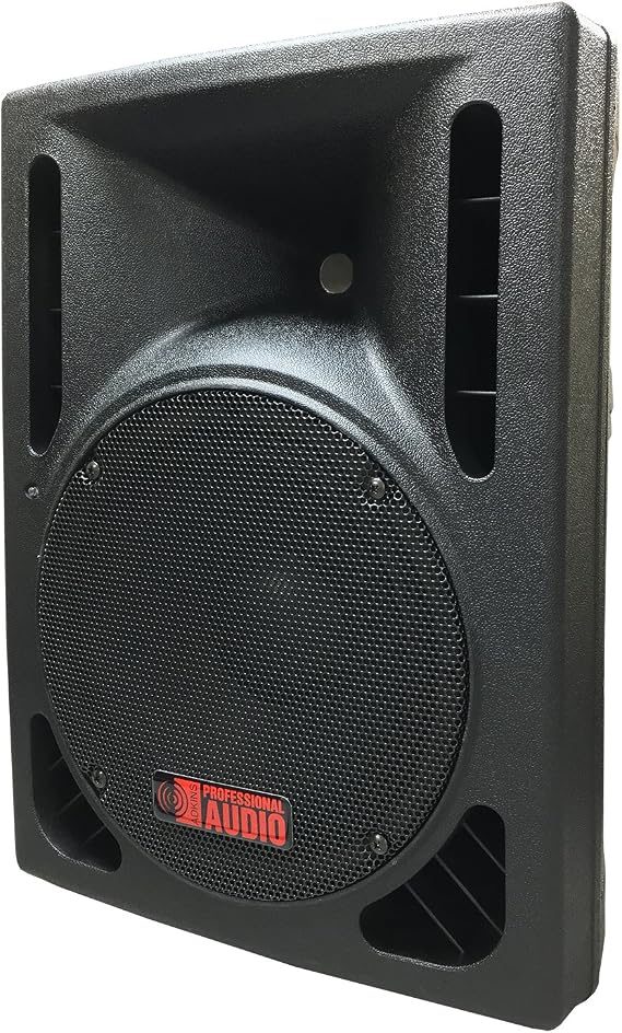 800 Watt Powered DJ Speaker - 10" Bi-Amp 2-way Active Speaker System - Adkins Pro Audio - DJ Speaker - Great for parties and Weddings