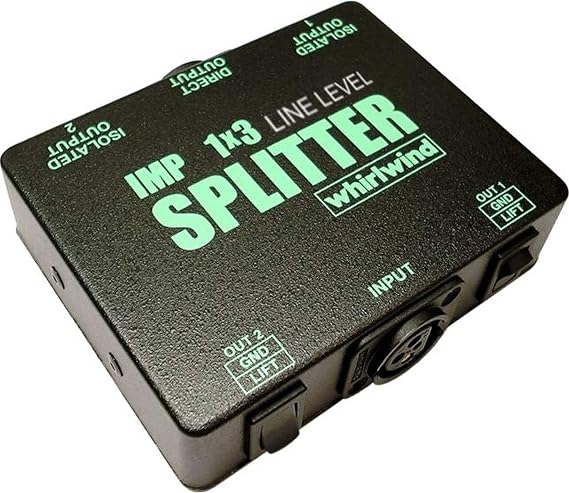 Whirlwind SP1X3LL 1x3 Line Level Splitter