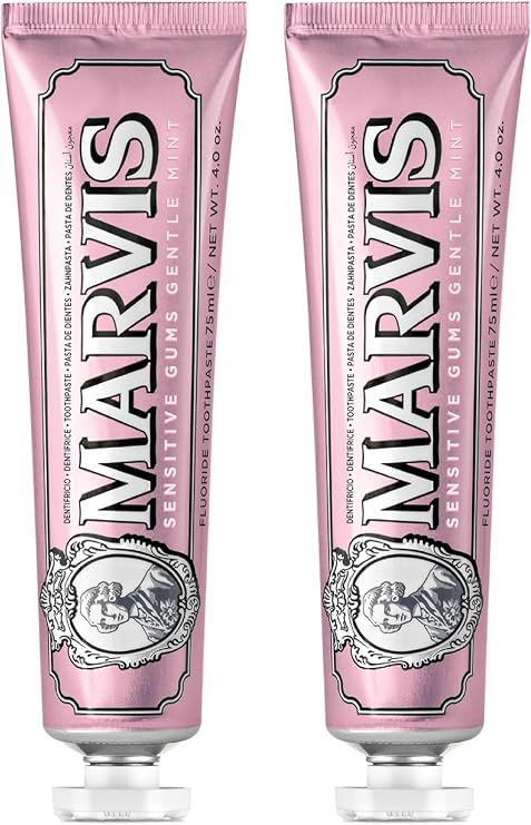 Marvis Sensitive Gums Gentle Mint Diş Macunu 75 Ml X 2 Adet Avantajlı Set