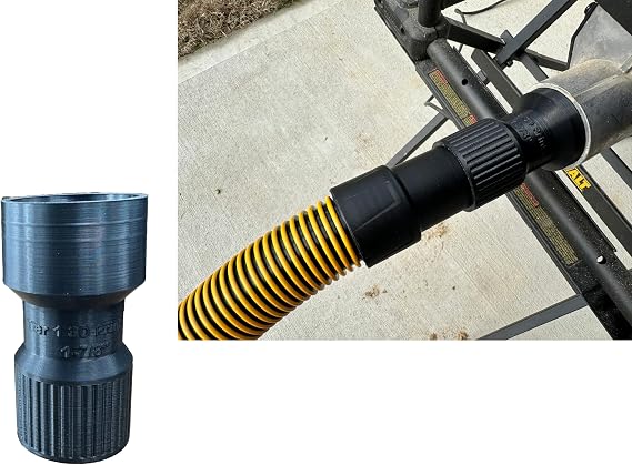 Dust Adapter for Dewalt Table Saw - Table Saw Dust Collector Adapter (1-7/8" (1.875"))