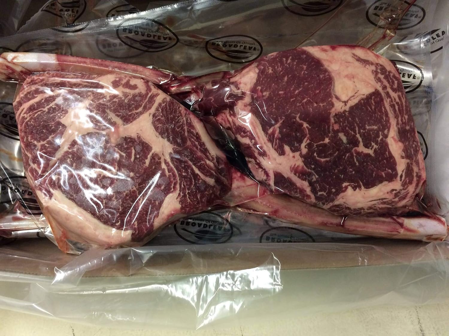 Today Gourmet Foods of NC- Australian Wagyu Tomahawk Ribeye 4-3032oz Steaks BMS3