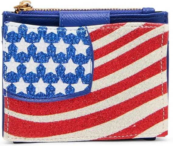 Betsey Johnson Red, White, Betsey Wallet