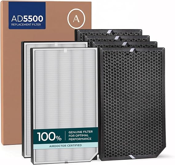 Genuine AirDoctor AD5000/5500 d Quality & Performance. Removes Smoke, Pollen, Pet Dander, Gasses