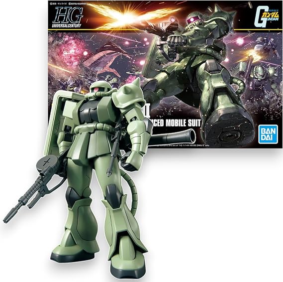 Bandai Hobby MS‑06 Zaku II 1/144 HG Model Kit