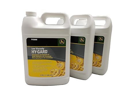 John Deere Original Equipment (3) Gallons of Hy-Gard Transmission & Hydraulic Oil #. (3)