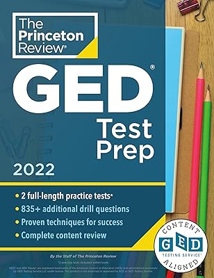 Princeton Review GED Test Prep, 2022: Practice Tests  Review & Techniques  Online Features 2022 College Test Preparation