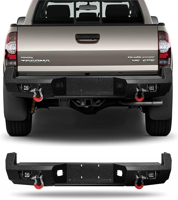 Tacoma 05-15 front and rear bumper (Rear bumper)