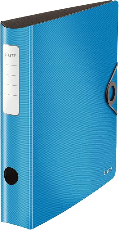 Leitz 10481030 quality folder 180 ring binder, Blue