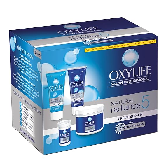 OxyLife Natural Radiance 5 Creme Bleach, 310g (Face)