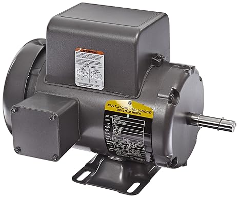 Baldor L3507 General Purpose AC Motor, Single Phase, 56 Frame, TEFC Enclosure, 3/4Hp Output, 1725rpm, 60Hz, 115/230V Voltage