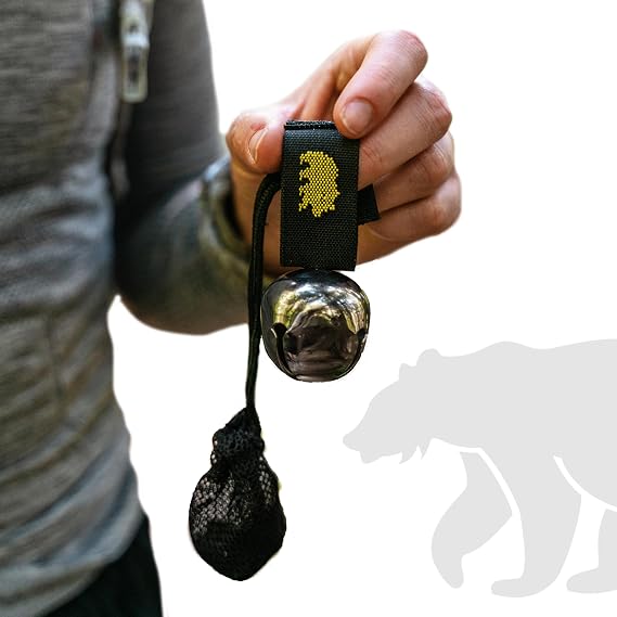 Coghlan's Magnetic Bear Bell with Silencer - Hiking Safety Gear for Wildlife Alert