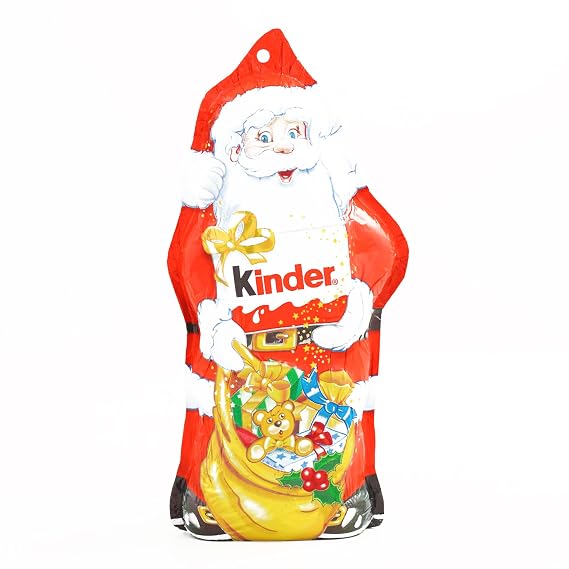 Kinder Milk Chocolate Santa 1.94 oz each