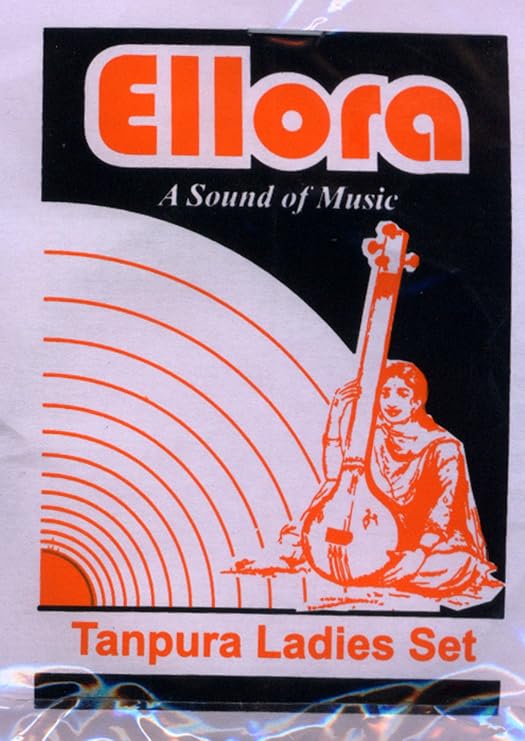 Ellora Complete Set Of Female 4 Strings Tanpura For Ladies