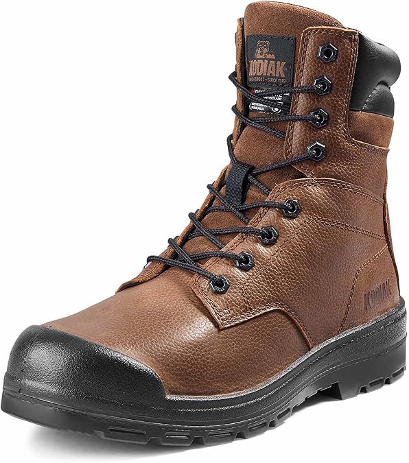 Kodiak Unisex Adult Men's Greb 8" Steel Toe Safety Work Boot
