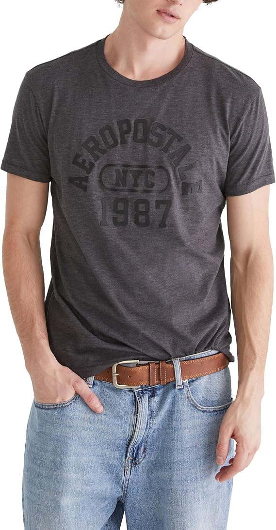 AEROPOSTALE Men's Aero Arch 1987 Graphic Tee