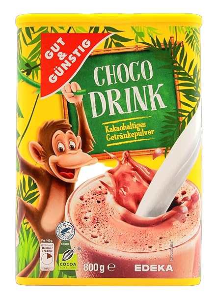 Gut &amp; Günstig Choco Drink 5er Pack (5 x 800g)