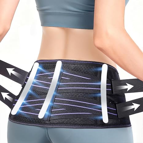 Ultra Sacroiliac SI Hip Belt for Women and Men, [Upgraded Medical-Grade] Adjustable Breathable Hip Brace, Sciatica Pain Relief Devices, Trochanter Brace for Relieving Lower Back Pain, Pelvic Pain & Sciatica (X-Large)