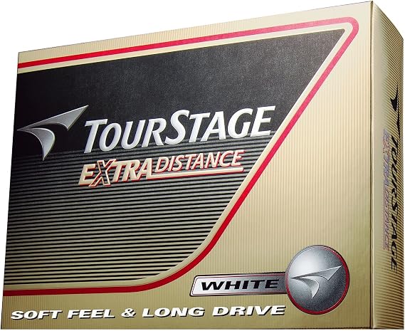 Bridgestoneブリヂストン ゴルフボール Tourstage エクストラディスタンス 1ダース12個入り イエロー ホワイト パールホワイト 1-5ダース