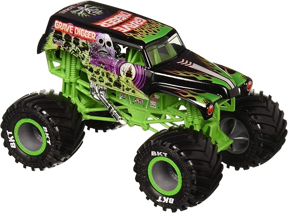 Monster Jam 6047171 1:24 Scale Diecast Grave Digger, Multicolour