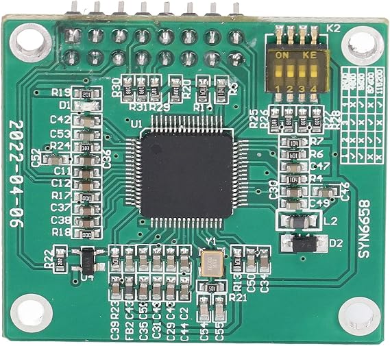Fydun Text-to-speech Module SYN6988 Speech Recognition, TTS Voice Module Chinese English Synthesis E Text to Sound Supports Digital Recorders and