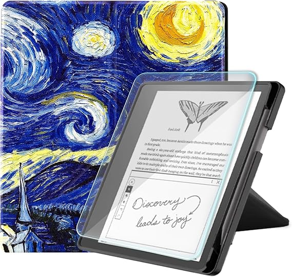 Case for 10.2" Kindle Scribe Cover with Pen Holder (2024/2022 Release)