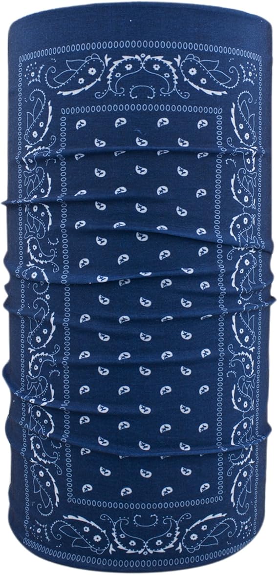 Zanheadgear Motley Tube Gaiter Polyester Blue Paisley
