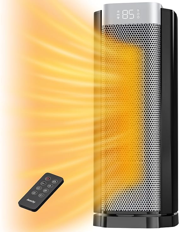 AEOCKY 3rd-Gen Space Heater, 1500W PTC Electric Heater