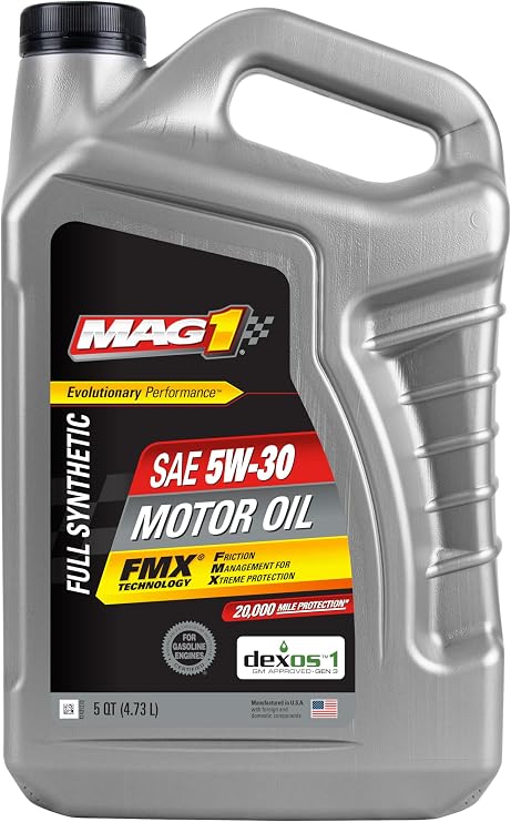 Mag 1 20133 5w-30 Full Synthetic Motor Oil, 5 Quart
