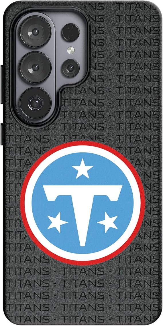 Keyscaper Tennessee Titans Text Backdrop Galaxy Magnetic Bump Case