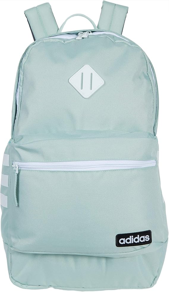 adidas Classic 3S III Backpack Green Tint/White One Size