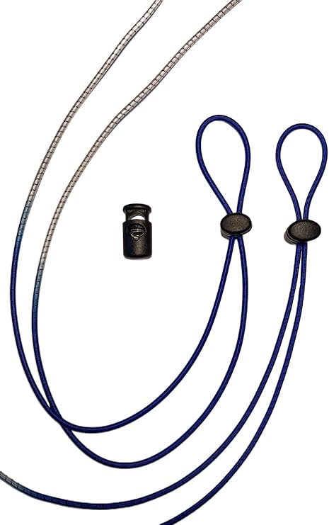 Bungee Cord Goggle Strap Kit (2 Sets)