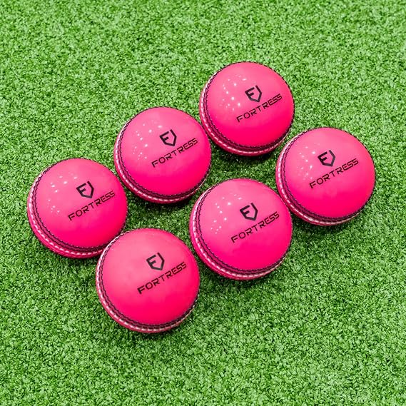 FORTRESS Cricket 'Incrediballs' [6 Pack] - Senior/Junior Cricket Practice Balls