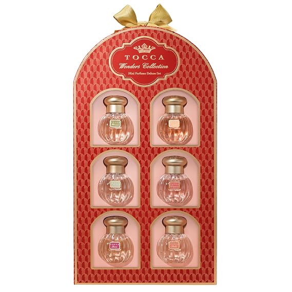 Tocca Wonders Collection Mini Perfume Gift Set ($90 Value) | Deluxe Set Includes Florence, Stella, Cleopatra, Giulietta, Lucia, and Laila, 5 ml Each Perfume Dabbers