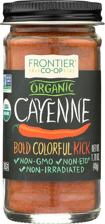 Frontier Herb Organic Ground Cayenne Pepper, 1.7 oz