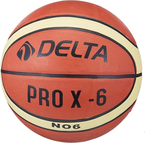 Delta Elite Pro X Basketbol Topu, Turuncu, 6 Numara