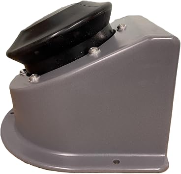 PolyJohn Large Foot Pump (with mounting Base) - Made in USA, up to 4 GPM Self-Priming Water Pump with 1 Hose Barb Connection - Ideal for Marine, RV, Boat, Galley, Sink, and Wash Basin Applications