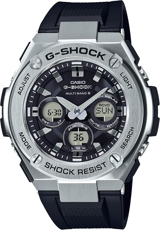 Casio Men's G-Shock G-Steel Tough Solar Multi-Band 6 Gst-W310-1Ajf Black