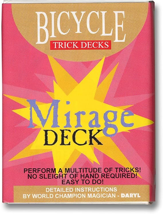 Mirage Deck Bicycle (Blue) - Trick