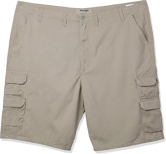 Wrangler Authentic's Men's Premium Twill Cargo Short