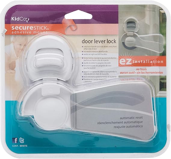 KidCo Door Lever Lock (White)