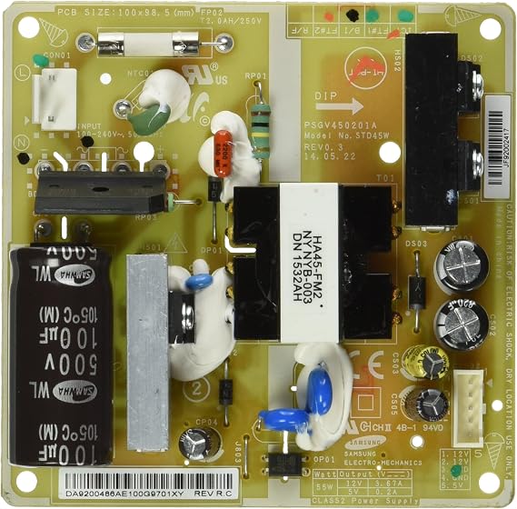 Samsung DA92-00486A Refrigerator Control board