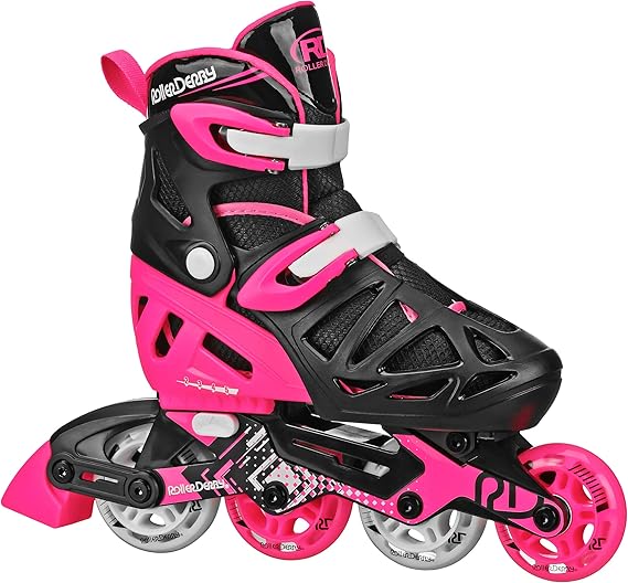 Roller Derby Tracer Adjustable Inline Skates for Boys, Girls, Kids, Beginners