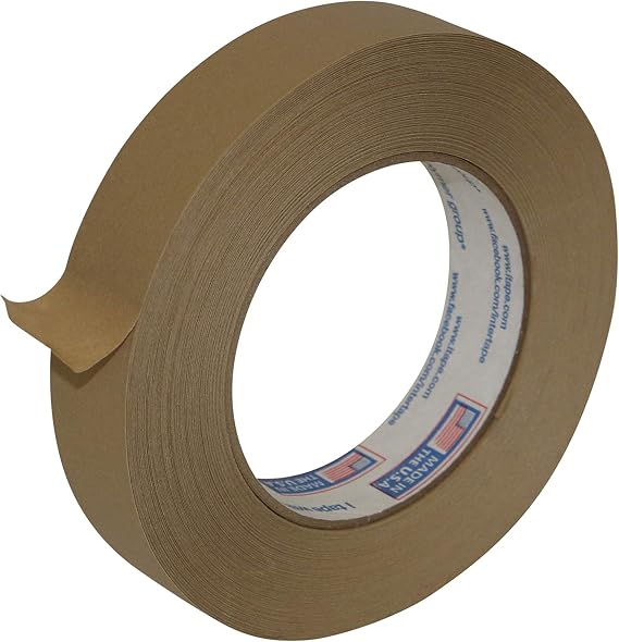 Intertape Medium-Grade Flatback Packaging Tape, 1 in. x 60 yds. (Tan)