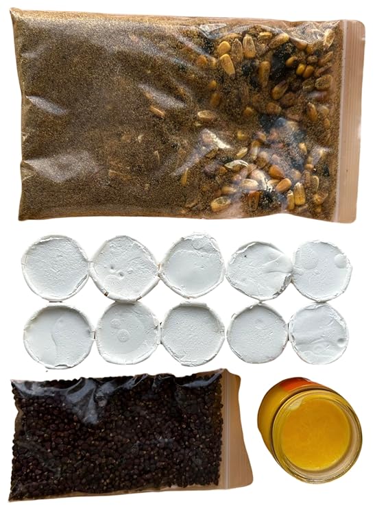 Set Espiritual Cascarillas Mezcla de Maiz Jutia Pescado Corojo