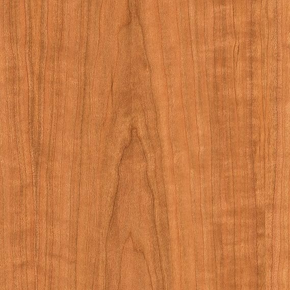 Cherry Wood Veneer Plain SlicedFlat Cut Peel and Stick 3M9505 24x96 Sheet A Grade Veneer Face -Easy Application with a self Adhesive for Any Restoration