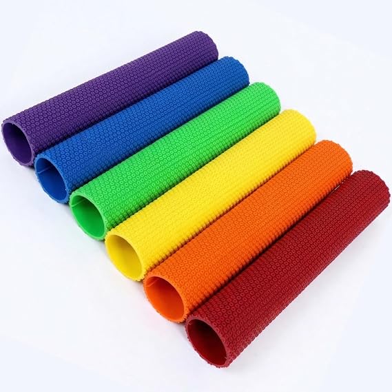 KNK Cricket Bat Grips, Textured Rubber, Universal Fit, Multiple designs
