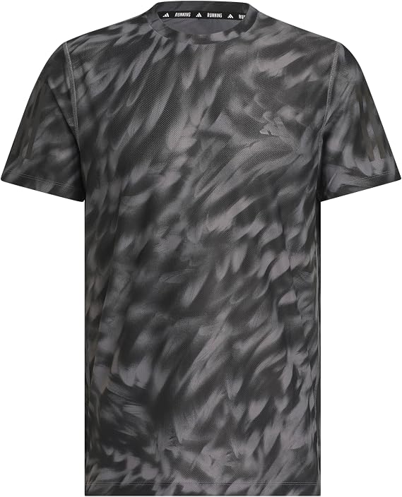 adidas Men's Own the Run All Over Printed T-Shirt